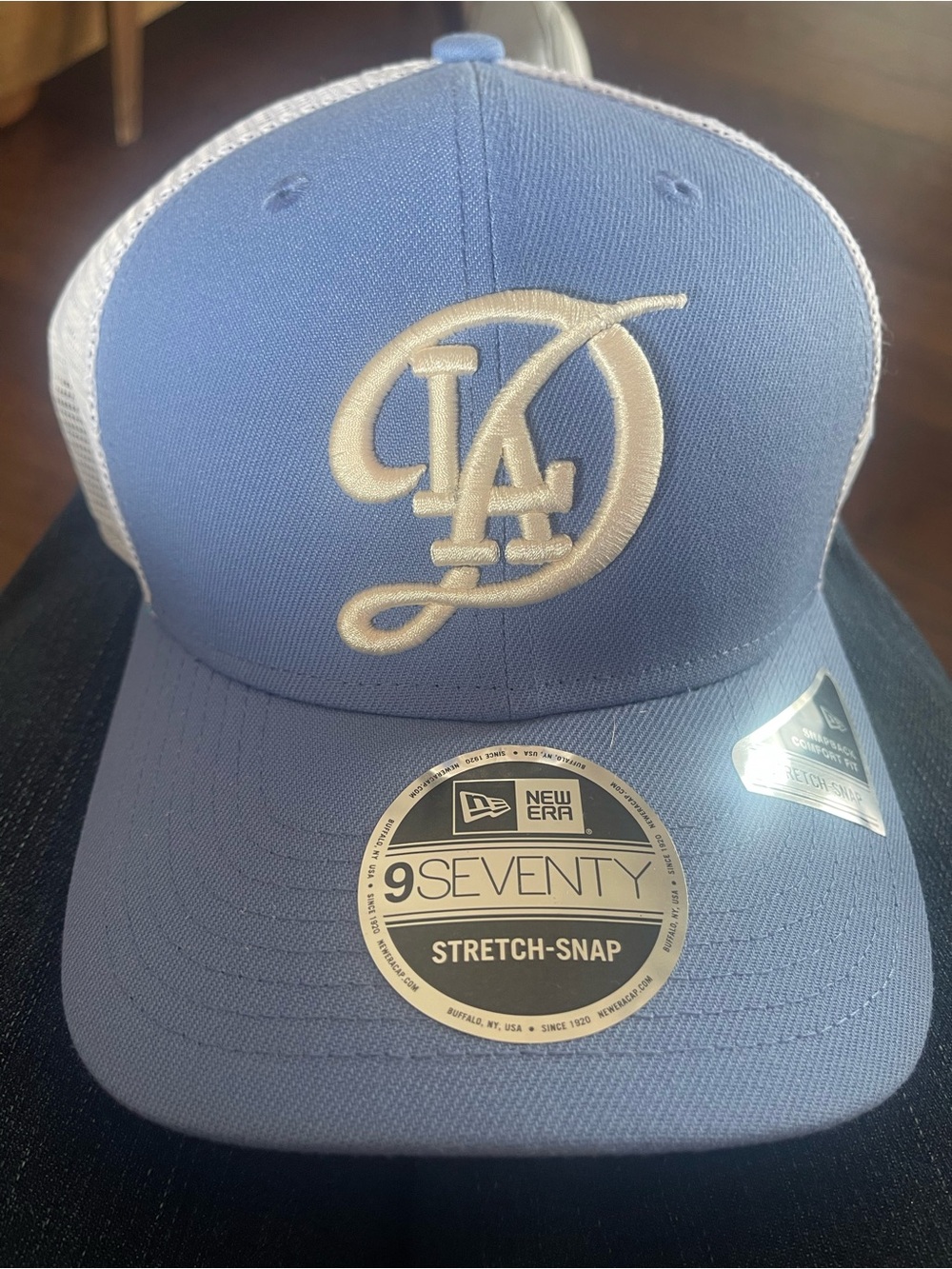 *Brand New* Los Angeles Dodgers New Era 9seventy Blue & White Mesh CoolEra Hat